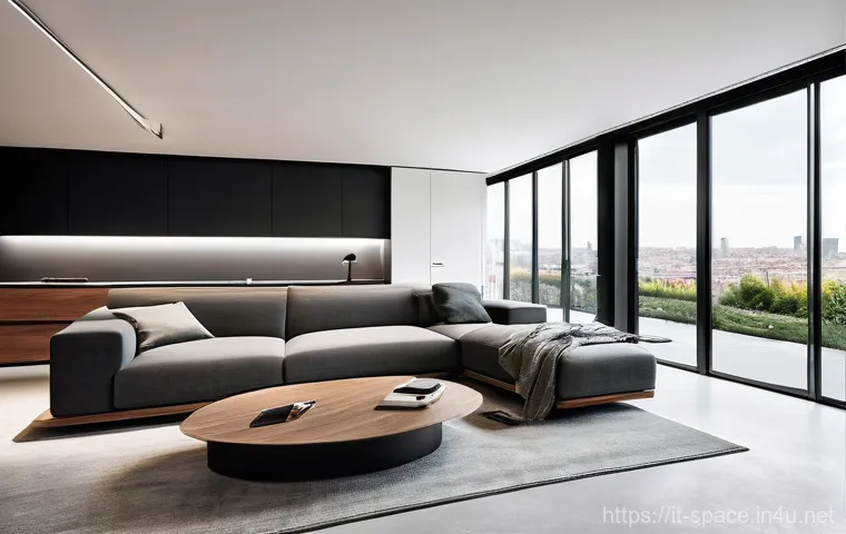 공간디자인 업계의 미래 전망 - **AI-Powered Flexible Italian Apartment**
"An ultra-modern, open-concept apartment in a sleek It...