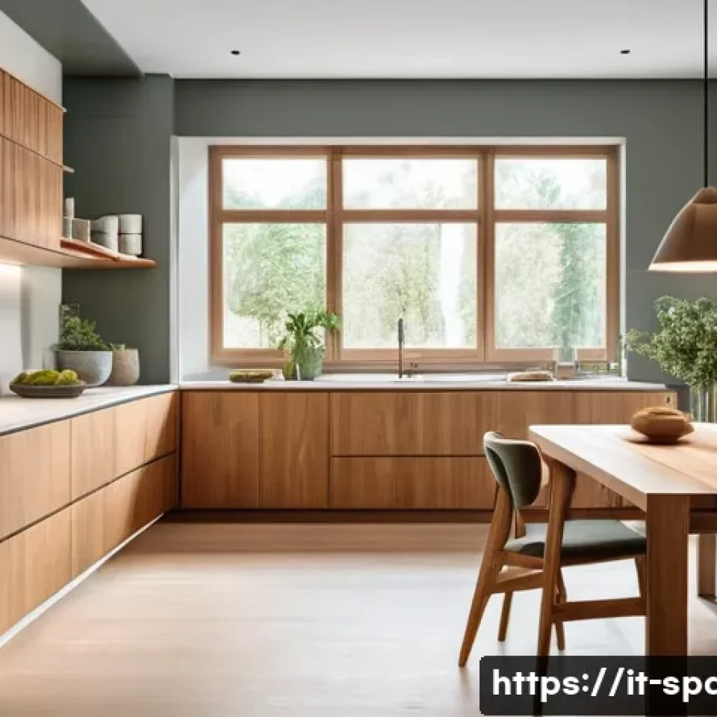 공간디자인과 건축학의 접점 - A modern Italian home interior showcasing a perfectly organized living space that balances functiona...