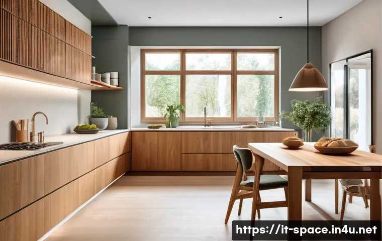 공간디자인과 건축학의 접점 - A modern Italian home interior showcasing a perfectly organized living space that balances functiona...